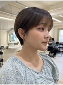 ショートボブ/丸みショート /ハンサムショート/マッシュショート
