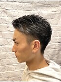ツーブロック/ショート/ビジネス/メンズ/刈り上げ/アップバング