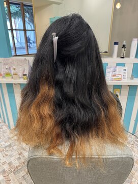 ソラ(SORA) なびく髪へ♪ダウンスタイルで◎【BEFOER】髪質改善美髪縮毛矯正