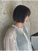 ぱつっとボブ