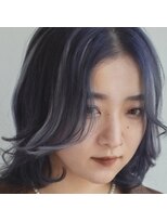 アース オーセンティック 武蔵小山店(EARTH Authentic)&nbsp;インディゴブルー＿エクステ＿レイヤー＿ウルフ＿武蔵小山