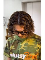 エルオム(EL.HOMME)&nbsp;ロン毛外国人風パーマ