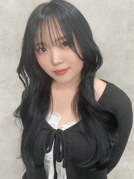 ルノン シェリー(LUNON cheliy) レイヤーカット/暗髪/ブルーブラック/ダークグレー