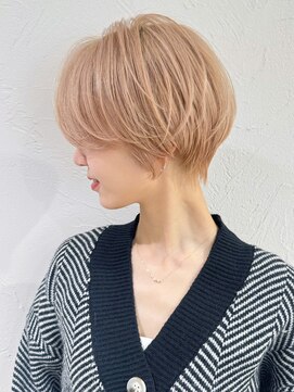 アンド ストーリーズ(&STORIES) ショートボブ髪型30代40代50代前髪あり前髪なし面長丸顔【荒牧】