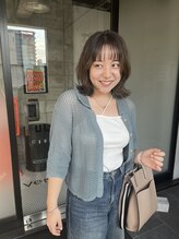 ソユ(so⊆) レイヤーボブ×オリーブグレージュ