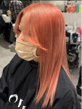 アルファバイオリカ(ALPHA by ORIKA) オレンジ強めのコーラルピンク