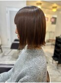 大人可愛い20代30代40代◎切りっぱなしボブ