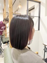 ニコ 四街道(nico)&nbsp;インナーカラー　コーラルピンク　チェリーレッド　コバヤシ