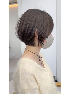 ビューナゴヤ 名駅(VIEW NAGOYA) 似合わせカット/ショートボブ/小顔ヘア/暖色カラー/ハイライト