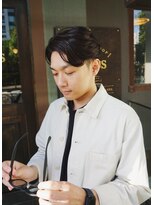 ザエバナンスクラブ 白金(THE EBANANS CLUB)&nbsp;ナチュラルツーブロックスタイル