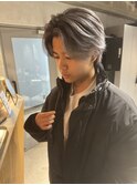 ホワイトカラー/ホワイトバレイヤージュ/メンズブリーチ