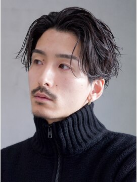 レタッチ バイ フィフス 天神大名(RETOUCH by fifth) 福岡天神メンズフェザーパーマフェザーショートスパイラルパーマ