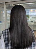 ブリーチなしオリーブカラー