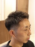 ツーブロック×フェード×スパイキー 王道スパイキーショート!