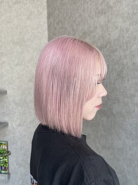 レガシーヘアーデザイン(Legacy hair design) 【Taku】ペールピンク♪　天神/今泉