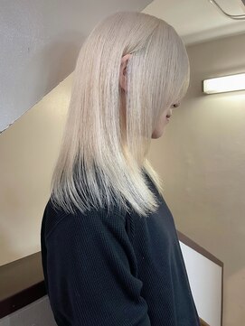 ソイ 下北沢(soi) white blonde_