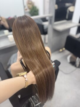 ラピス 新宿(Lapis) 【Lapis新宿】ブラウンカラー×スーパーロングエクステ