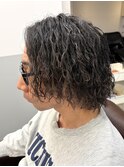 MEN’S HAIR/波巻ツイストスパイラル/フェザーパーマ/北堀江☆