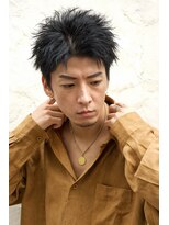 オーシャントーキョーオーバー 渋谷(OCEAN TOKYO OVER) メンズ波巻きツイスパニュアンススパイラルスパイキーショート