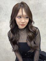 サニー 渋谷(SUNNY)&nbsp;レイヤーカット、ダークグレージュ、ハッシュカット