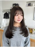 ワンカール/ロング/艶髪/髪質改善/垢ぬけ/暗めカラー