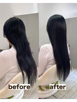 シゲ 自由が丘店(SHIGE)&nbsp;縮毛矯正まではしたくない方へ｜髪質改善トリートメント＋カット