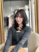 メゾン(Maison)&nbsp;レイヤーカット×オリーブカラー