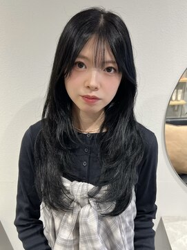 ラミエバイメルト 下北沢(lamie by melt) ハッシュカット くびれレイヤーカット 顔まわりレイヤー 韓国