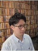Men's/ビジネス/メンズパーマ/ナチュラル/ショート