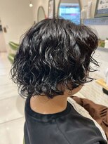 アース モード 新小岩店(EARTH/M)&nbsp;マッシュショートボブ×ウェーブパーマ