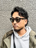 ミスターマウントロックバーバーショップ(MR.MT.ROCK BARBER SHOP) かき上げパーマ