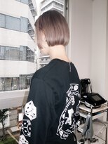 スティードアウェーク 立川北口店(Steed AWAYKE)&nbsp;mini BOB / otona high tone"sheer milk tea"【AWAYKE/立川】