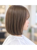 トウジュール(toujours)&nbsp;大人ボブ40代髪型／50代大通り髪型／60代髪型／白髪ぼかし/