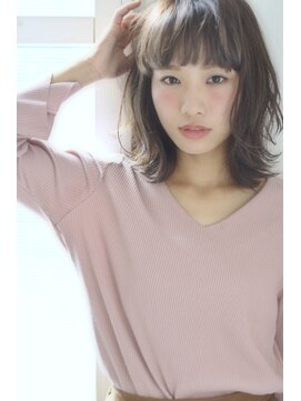 エルフォ(elfo) 【elfo】外ハネボブ×ブルージュカラー