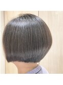 鹿沼で唯一本格ヘッドスパが出来る美容室　シンプルボブ