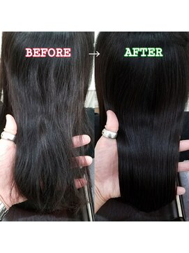 ブルーフィン シセロ(Blue Fin cicero) 髪質改善/ツヤ髪ロング/暗髪黒髪/20代30代/美シルエット