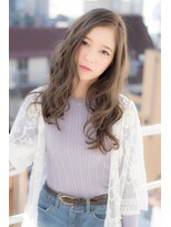 リヴ ヘアーサロン(LiV HAIR SALON) 大人可愛いゆるふわロング×グレージュ