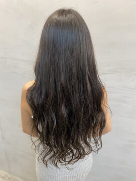 ジーナ 銀座中央通り(Zina) 【Zina】イメチェン毛先パーマ耳かけ×フォギーベージュ