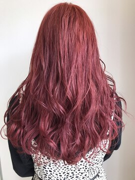 フェイス ネクスト ビューティー(Face next beauty) ダブルカラー　ピンクヘアー