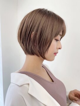 ミチオ ノザワ ヘアサロン ギンザ(Michio Nozawa HAIR SALON Ginza) 似合わせカット×耳かけ小顔ショート【瀧上丈司】