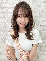 オーロ 西宮店(ORO) 大人かわいいフェザーバング