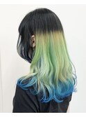 派手髪＊シャーベットカラー（曳舟/東向島/立石/越谷/草加）