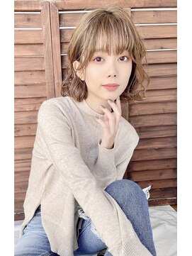 ニスル 町田店(NISURU) 似合わせカット/大人ガーリー/ダークアッシュ/着物/町田/町田駅