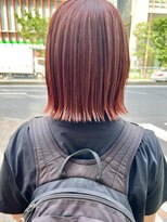 ネオリーブ アンド 渋谷店(Neolive &)&nbsp;【切りっぱなしボブ／韓国】外ハネボブ