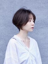 ユニヘアデザイン 徳島店(Uni. hair design) ショート　×   モーブ　ブラウン【ZOE　STYLE】