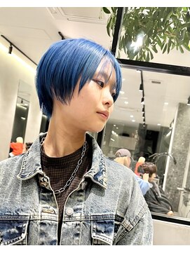 ユニー(uniii) short × blue
