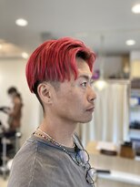 ヘアーサロン イルア 北越谷(hair salon I'LUNA) レッドなハンサムショート。7.7
