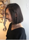 ふわっとボブ/ディープブラウン