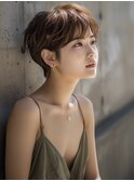☆オリーブグレーココアベージュ小顔クラゲヘアー/黒髪/髪質改善
