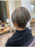 脱白髪染めハイライト/白髪ぼかし藤沢/髪質改善ヘッドスパカット